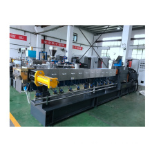 100% Biodegradation Granulation Corn Starch Pla Pbat Granules Making Machine Twin Screw Extruder For Making Filler Masterbatch